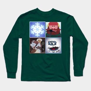 Rudolph - Yukon Squares Long Sleeve T-Shirt